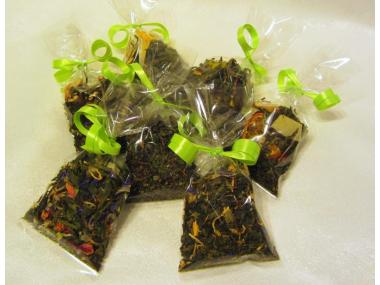 Probepaket aromatisierter Grüntee  7 verschiedene Sorten