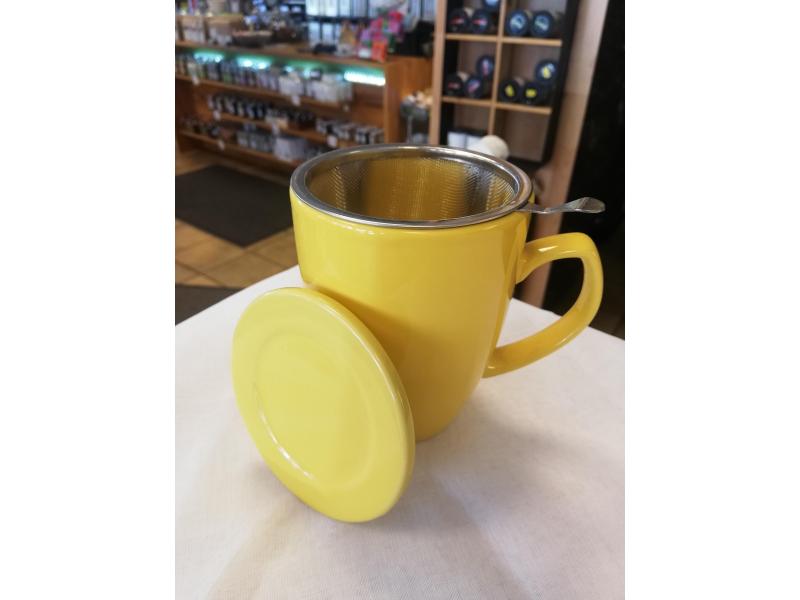 Kräuterteetasse gelb